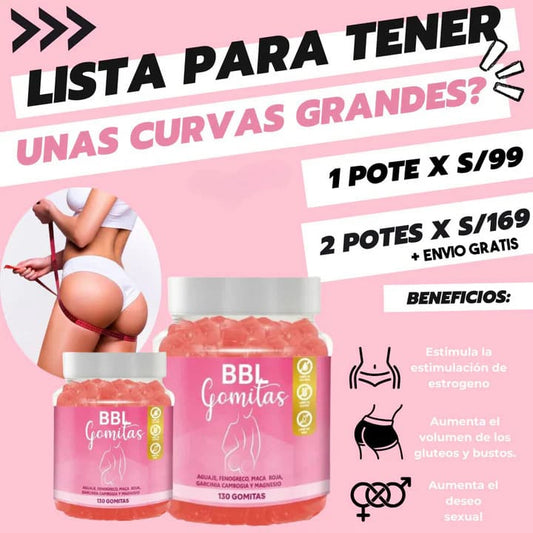 AGUAJE BBL PARA ADULTOS GOMITAS SOTTCOR 100g