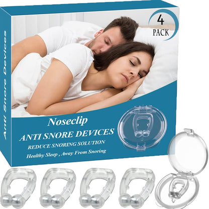 CLIP NASAL MAGNETICO ANTIRRONQUIDOS  (4 Pack)